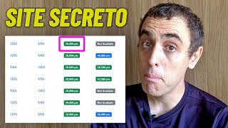 O site SECRETO de passagens aéreas com MILHAS  seatsaero [upl. by Ecnesse]