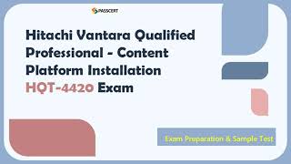 Hitachi Content Platform Installation HQT4420 Exam Prep amp Sample Test [upl. by Namas170]