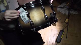 TAMA Artwood Custom AM1480BN DDB 14quot х 8quot Snare [upl. by Grani]