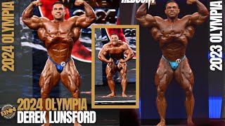 Has Derek Lunsford IMPROVED Since Last Years Olympia [upl. by Rodge]