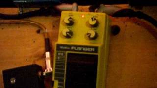 Ibanez SF10 Swell Flanger demo [upl. by Accem]