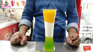 Tiranga Mocktail  Special edition for Independence Day  The Mocktail House [upl. by Krever398]