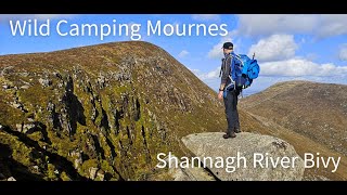 Wild Camping Mournes  Shannagh River Bivy [upl. by Liebman405]