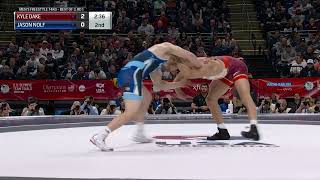 Kyle Dake vs Jason Nolf  Match 1  Olympic Team Trials 2024 [upl. by Lyred508]