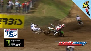 MXON 2022 QUALIFYING CRASHESMOMENTS  MX OF NATIONS REDBUD [upl. by Niarfe852]