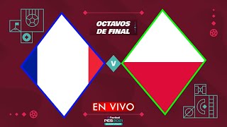 Francia vs Polonia EN VIVO  Octavos de Final FIFA World Cup 2022  Gameplay PC [upl. by Atsirhcal34]