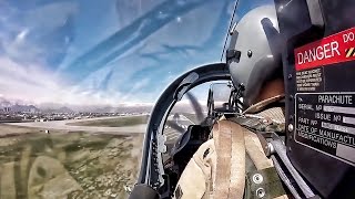 Afghan A29 Super Tucano Cockpit Video [upl. by Stan]