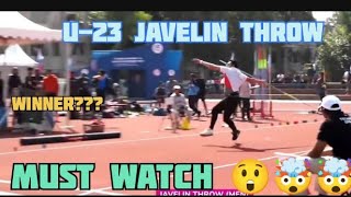 U23 Natinal javelin throw🔥😲 javelinthrow neerajchopra [upl. by Adaval]