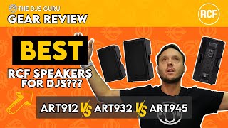 RCF ART9 Series Speaker Review Comparison  ART912 Vs ART932 Vs ART945 Demonstration [upl. by Cornall]