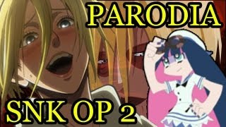 Shingeki no Kyojin OP 2 KaraokeParodia │ JR21 [upl. by Morgan]