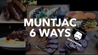 1 Muntjac  6 Dishes  How to Butcher amp Prepare a whole Muntjac and then cook 6 dishes from the meat [upl. by Stacee63]