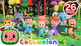 Animal Dance Song  CoComelon  Kids Song  Animals for Kids [upl. by Hpesoj737]