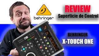 REVIEW BEHRINGER XTOUCH ONE SUPERFICIE DE CONTROL [upl. by Ainival670]