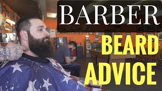 Tutorial of Beard Trim  Tips and Advice from a Barber [upl. by Breech161]