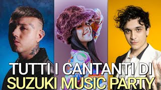 I CANTANTI DI SUZUKI MUSIC PARTY 2024 quotIL SANREMO DI AMADEUSquot SU NOVE  Simba Achille e Lazza [upl. by Jos]