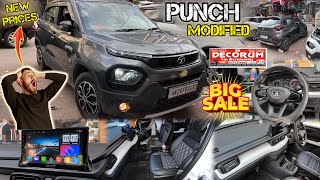 Tata Punch Pure Base to Top Modification With Price ✅ Punch Base Modified [upl. by Salokkin136]