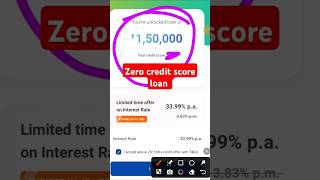 Zero credit score loan app loan badcibilscoreloan shorts short loanshortsfeed [upl. by Abrahams]