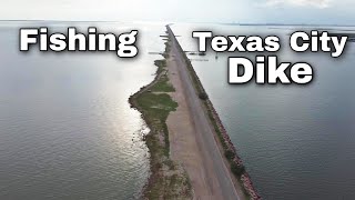 Fishing Texas City Dike [upl. by Osanna974]