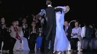 Arunas Bizokas amp Katusha Demidova Waltz 2009 World Dance Festival [upl. by Alahsal288]