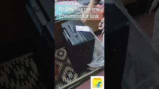 Trolley bag review meesho meeshohaul review haulvideo meeshoreviews [upl. by Orimar549]