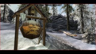 RealitySpectres House Mod Series  ShiverFrost Cottage  Skyrim Player Home [upl. by Candie]