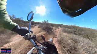 Yamaha XT250 vs Husqvarna TX300 Trail Riding [upl. by Colb]