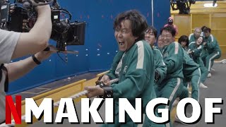 Making Of SQUID GAME Part 2  Best Of Behind The Scenes On Set Bloopers amp Outtakes  Netflix [upl. by Koller900]