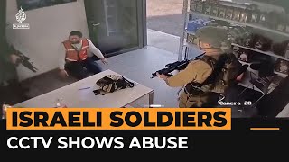 Palestinian shopkeeper describes ‘daily’ abuse by Israeli soldiers  Al Jazeera Newsfeed [upl. by Ydualc]