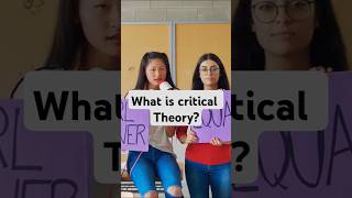 What is critical theory in 60 seconds [upl. by Barram]