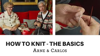 How to knit  Basics of knitting  by ARNE amp CARLOS [upl. by Seek]