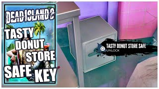 Dead Island 2  Tasty Donut Safe KEY  How to Unlock Tasty Donut Store Safe  Venice Beach [upl. by Junieta]