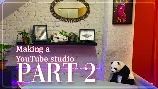 Make a home YouTube studio  PART 2 [upl. by Ordnasela]