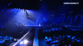 Pastora Soler  Quédate Conmigo Stay with me  Spain  Live  Grand Final  2012 Eurovision [upl. by Ettedranreb]