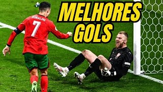 OS GOLS MAIS BONITOS DA EUROCOPA 2024 [upl. by Aicemak]