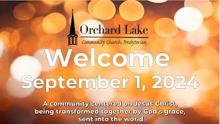 082524  OLCC P  Opportunity Knocks  Rev Dr Richard Lapehn [upl. by Aidnahs]