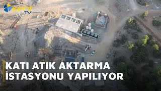 KATI ATIK AKTARMA İSTASYONU YAPILIYOR [upl. by Halyhs]