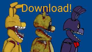 FNAFDC2 FNAF New Models Download [upl. by Lazarus]