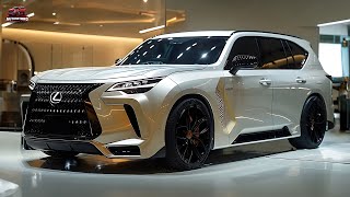 REDESIGN New 2025 Lexus LX Hybrid Unveiled  First Look [upl. by Hosbein]