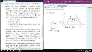 L0421b Wellbore stability problems Hints for solving problems 6935 [upl. by Nareik]