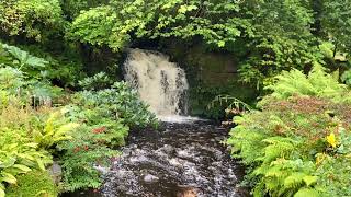 Dunvegan Castle Waterfall slow motion [upl. by Tserrof649]