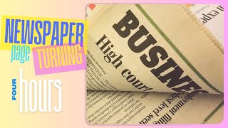 ⏰ ASMR 3 Hours of Relaxing ASMR Newspaper Page Turning for Sleep Study and Relaxation [upl. by Adriane]