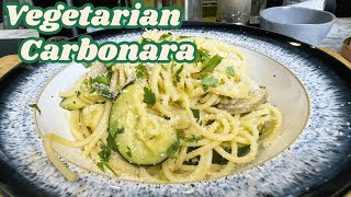 Vegetarian Spaghetti Carbonara [upl. by Marisa16]