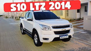 CHEVROLET S10 LTZ 28 DIESEL 2014 EM DETALHES [upl. by Nyvrem]