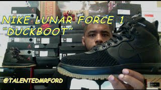 Nike Lunar Force 1 Duckboot Review  On Feet [upl. by Sherburne]