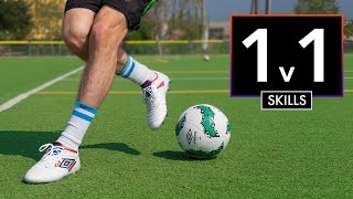 The 10 Best 1v1 Skills in Football  Soccer [upl. by Dewey]