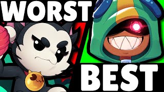 V38 Ranking EVERY Brawler from WORST to BEST  Pro Tier List 2024 [upl. by Edgard]