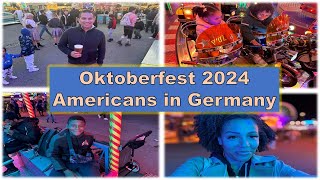 Oktoberfest in Stuttgart Germany 2024  Americans in Germany [upl. by Hubble]