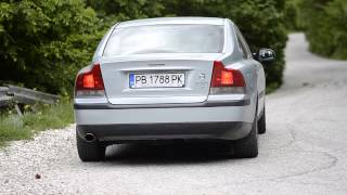 Volvo S60 D5 downpipe brutal sound [upl. by Adnolor]