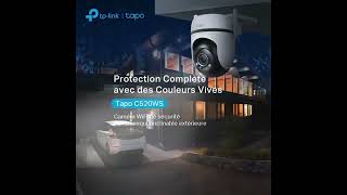 Nouvelle Tapo C520WS la caméra PanoramiqueInclinable WiFi 2K QHD Outdoor [upl. by Yettie]