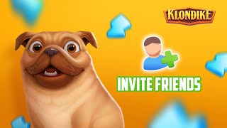 How To Invite Friends And Get Rewarded in Klondike Adventures [upl. by Akihc]